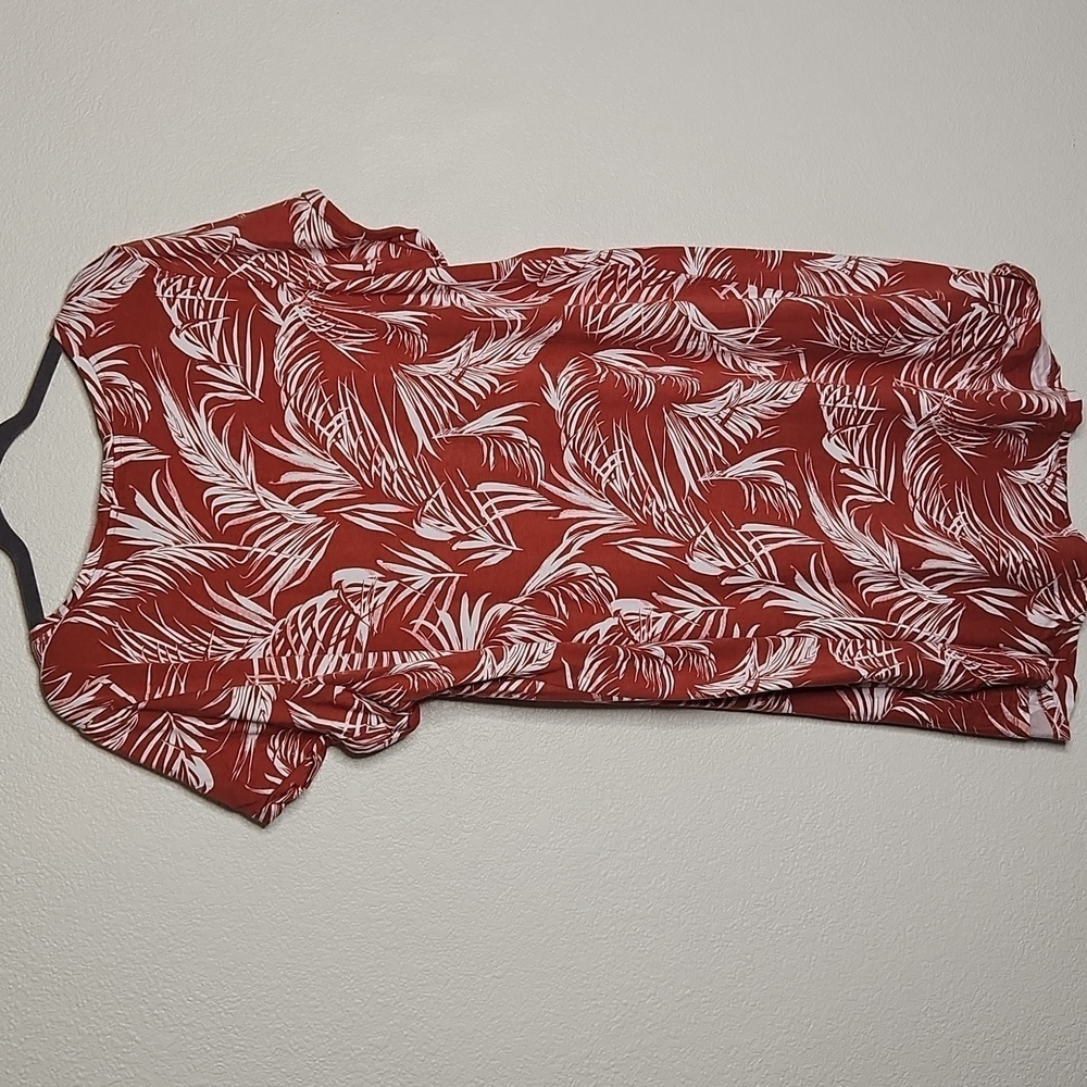 C and C California burnt orange casual dress, size 2X - Picture 5 of 5